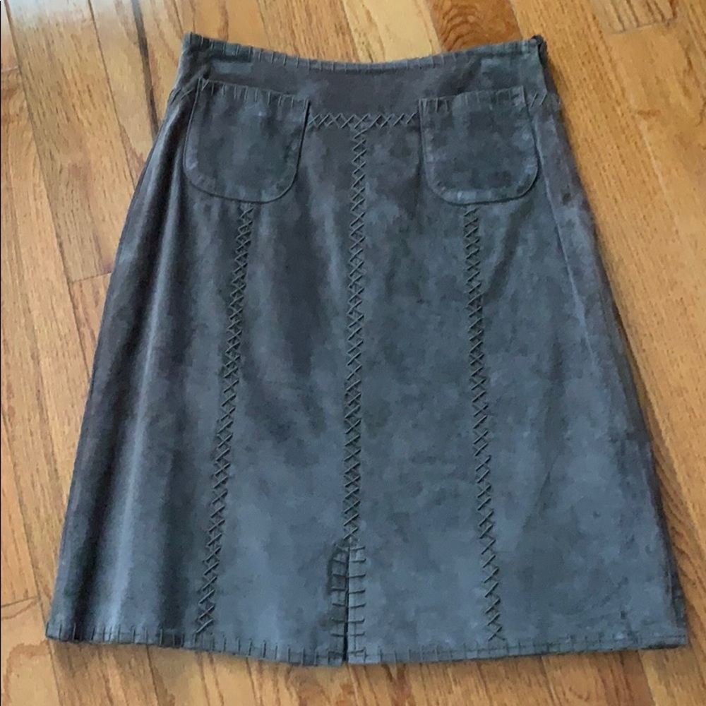 J Jill Suede Skirt